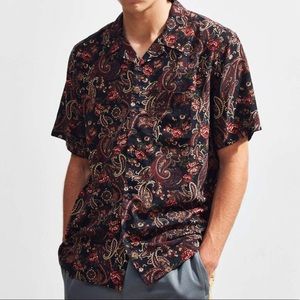 UO vintage paisley button down